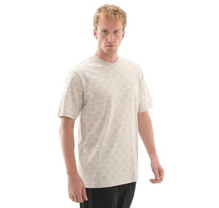 adidas Monogram Lo Ss T Erkek T-Shirt Bej