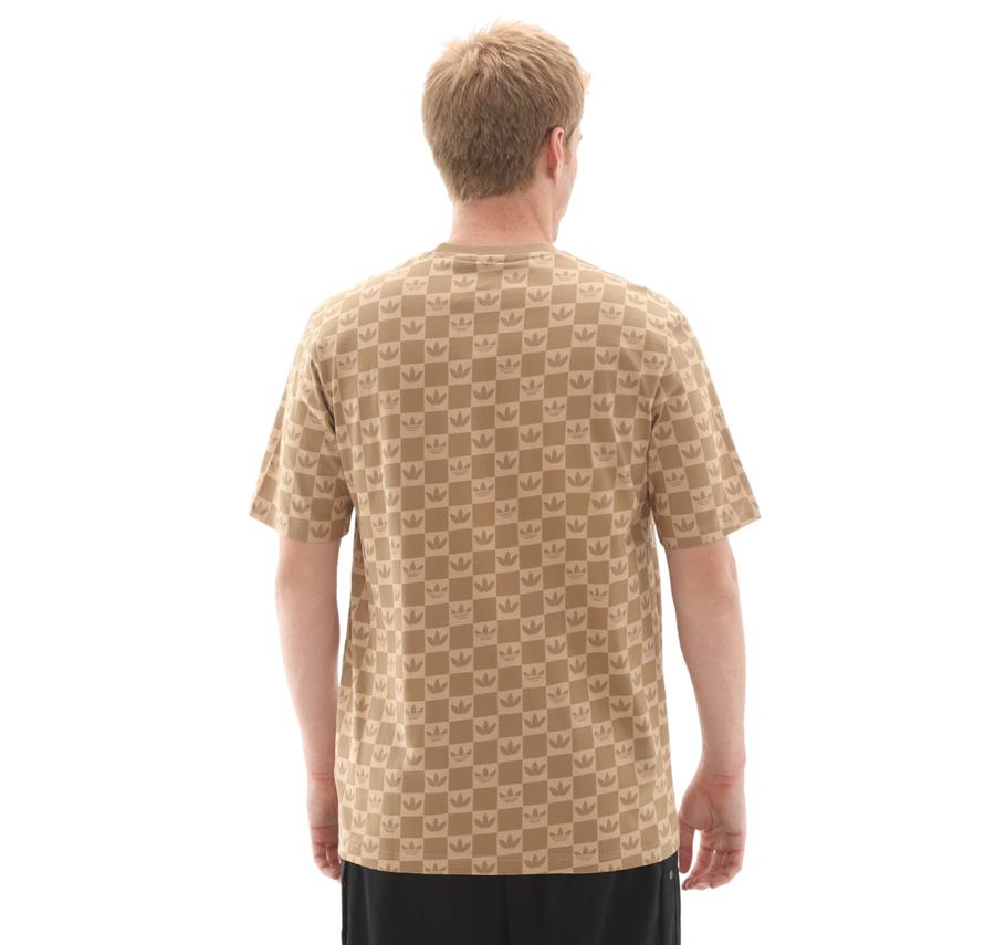 adidas Monogram Lo Ss T Erkek T-Shirt Kahve adidas Monogram Lo Ss T Erkek T-Shirt Kahve