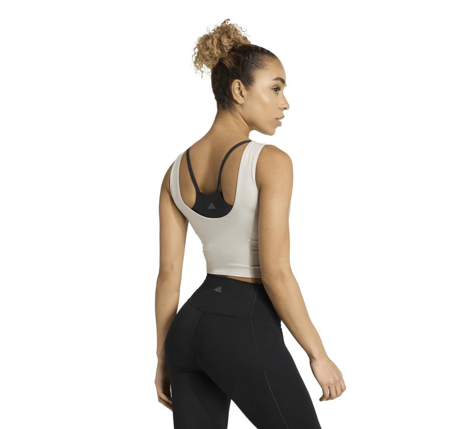 adidas Motıon Tnk Kadın T-Shirt Bej adidas Motıon Tnk Kadın T-Shirt Bej