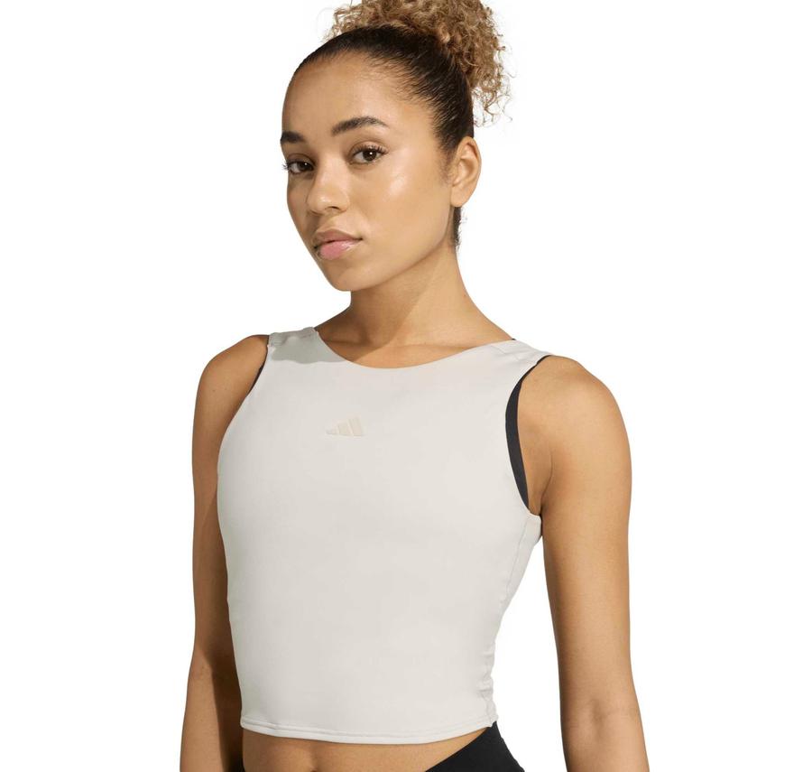 adidas Motıon Tnk Kadın T-Shirt Bej adidas Motıon Tnk Kadın T-Shirt Bej