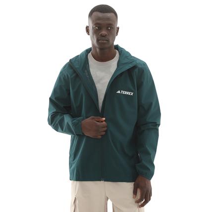 adidas Terrex Multi Essentials Erkek Ceket Yeşil