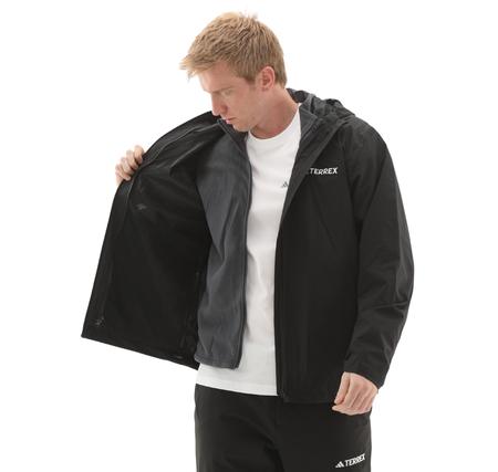 adidas Mt Ess 3In1 J Erkek Yağmurluk-Rüzgarlık Siyah adidas Mt Ess 3In1 J Erkek Yağmurluk-Rüzgarlık Siyah
