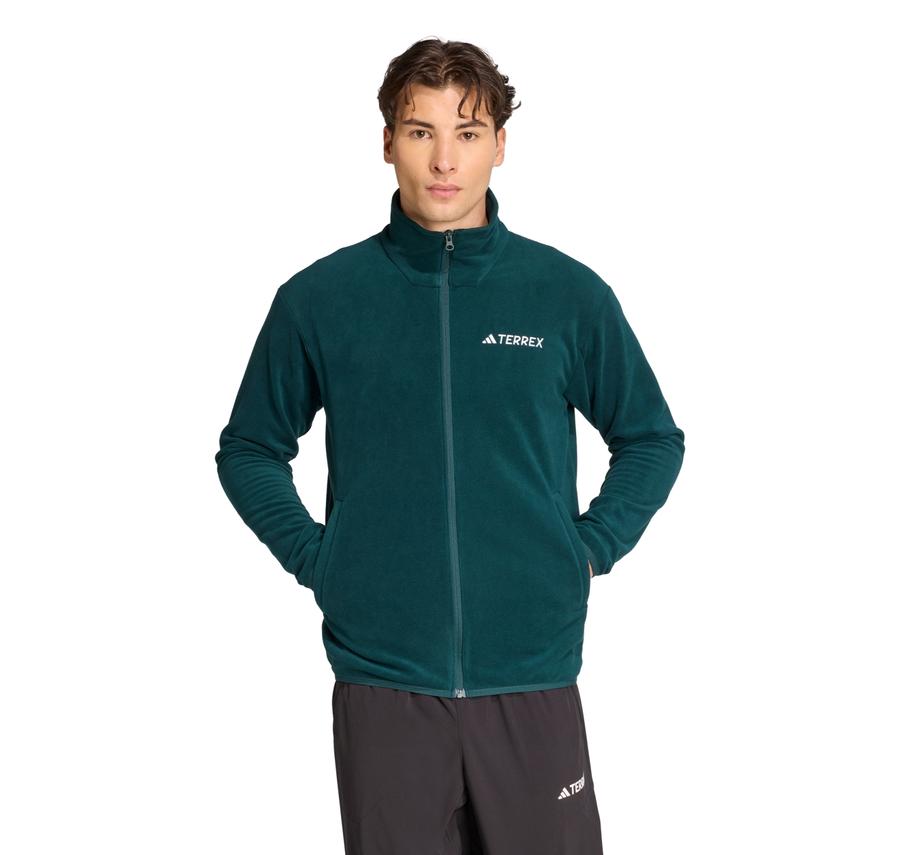 adidas Terrex Mt Ess Fz Fl Erkek Ceket Yeşil adidas Terrex Mt Ess Fz Fl Erkek Ceket Yeşil