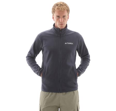 adidas Mt Ess Fz Fl Erkek Ceket Mavi