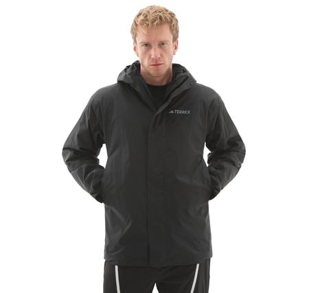 adidas Mt Flc 3In1 Jkt Erkek Mont Siyah