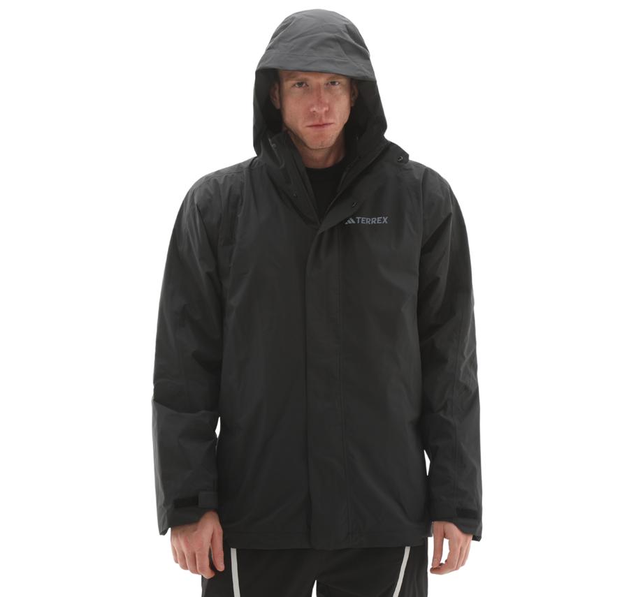 adidas Mt Flc 3In1 Jkt Erkek Mont Siyah adidas Mt Flc 3In1 Jkt Erkek Mont Siyah