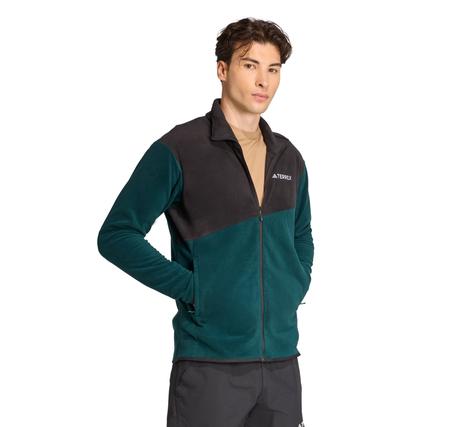 adidas Mt Fz Fleece Erkek Ceket Yeşil