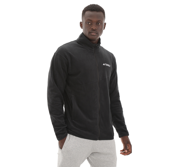 adidas Terrex Mt Fz Fleece Erkek Ceket Siyah adidas Terrex Mt Fz Fleece Erkek Ceket Siyah