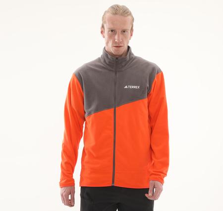 adidas Mt Fz Fleece Erkek Ceket Turuncu