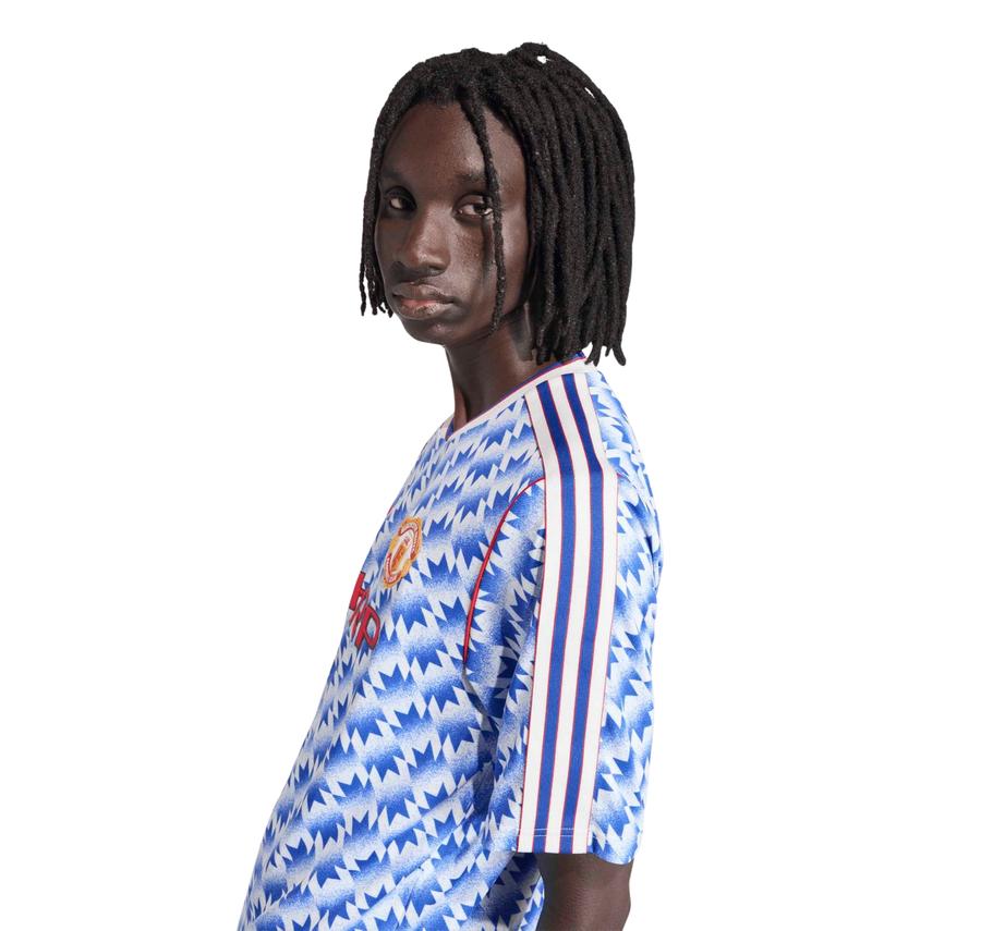 adidas Manchester United A Jsy 90 Erkek Forma Turkuaz adidas Manchester United A Jsy 90 Erkek Forma Turkuaz