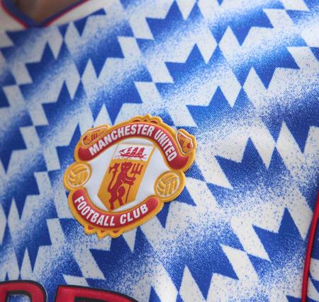 adidas Manchester United A Jsy 90 Erkek Forma Turkuaz