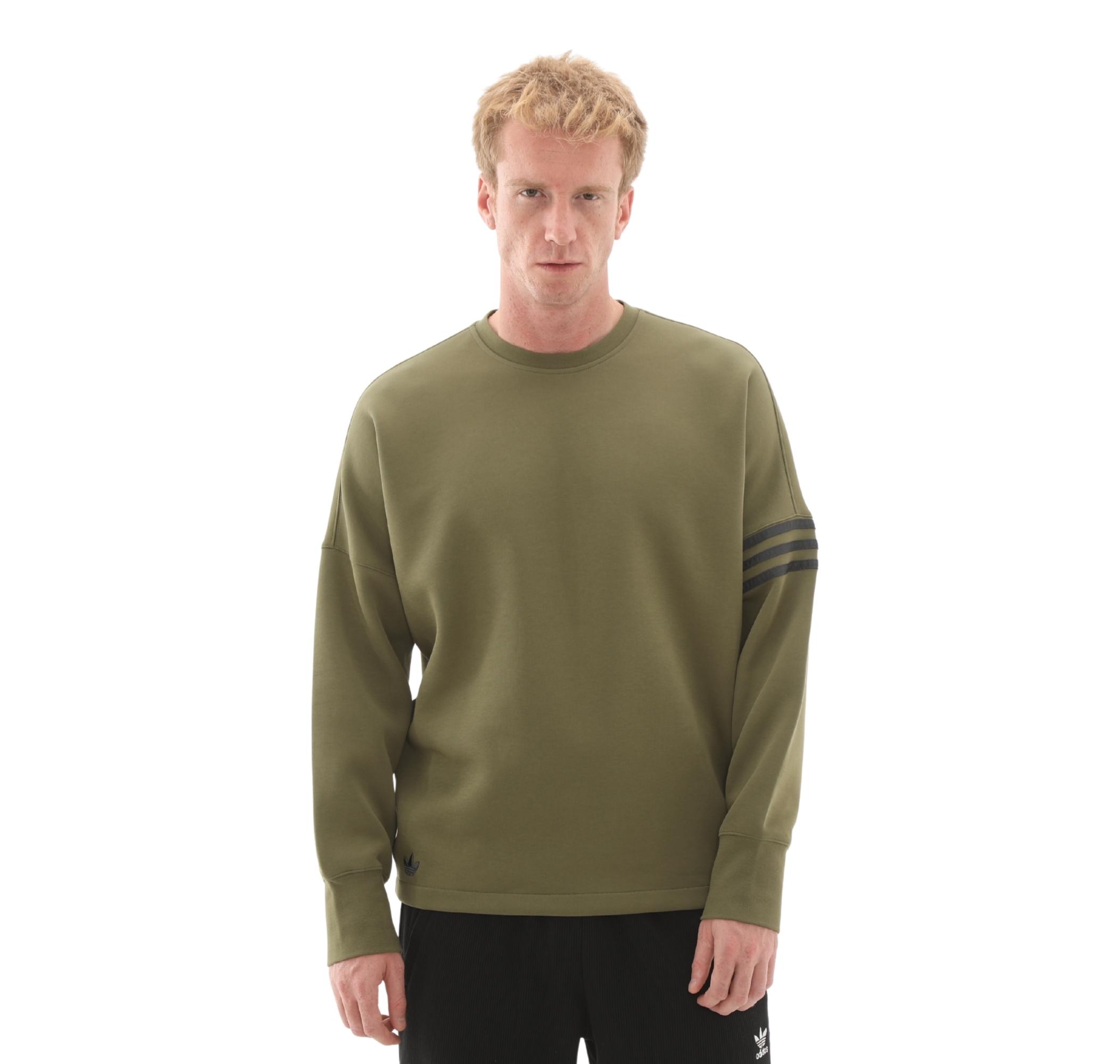 Мужской свитшот adidas Nc Ls Os Crew Haki