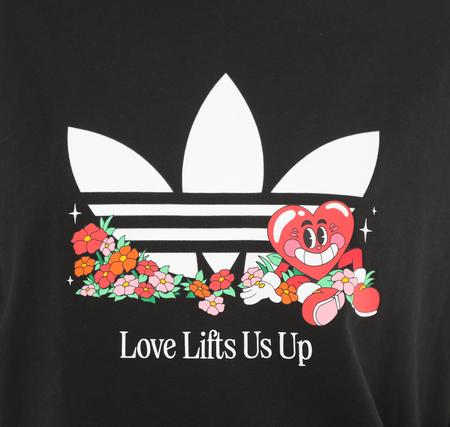 adidas Nelson T-Shirt Kadın T-Shirt Siyah