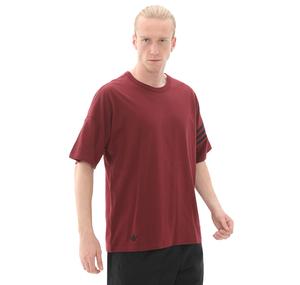 adidas Neu C Tee Erkek T-Shirt Bordo