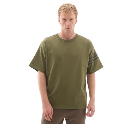 adidas Neu C Tee Erkek T-Shirt Haki adidas Neu C Tee Erkek T-Shirt Haki