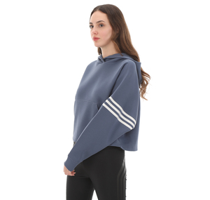 adidas Neucl Hoodıe Kadın Sweatshirt Lacivert