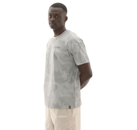 adidas Ng U A.r Aop T Erkek T-Shirt Gri
