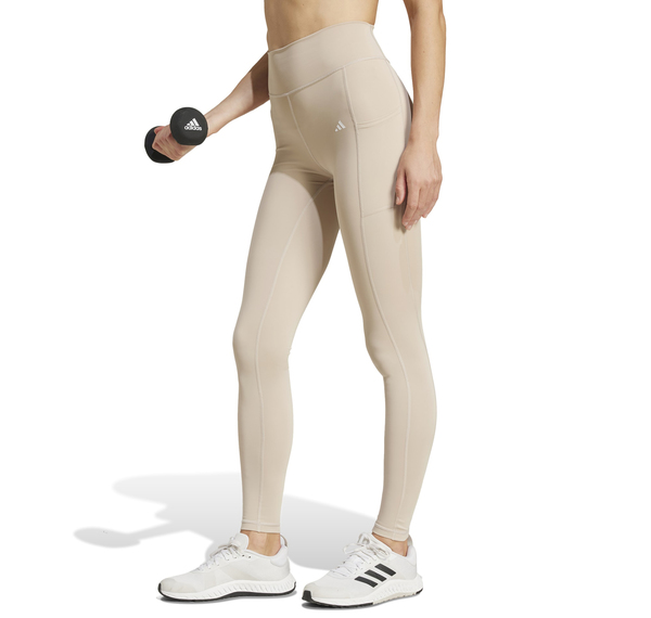 adidas Opt St Hr 1-1 L Kadın Tayt Krem adidas Opt St Hr 1-1 L Kadın Tayt Krem