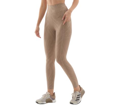 adidas Optıme Aop Kadın Tayt Kahve