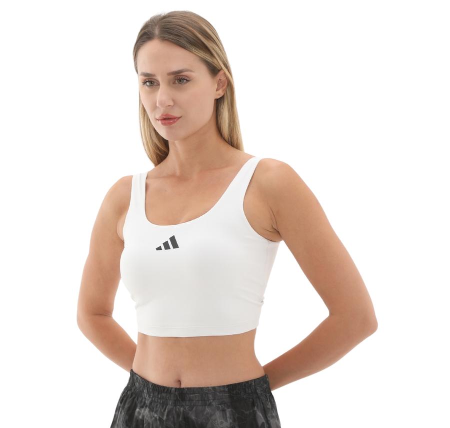 adidas Optıme Bra Tank Kadın Büstiyer Beyaz adidas Optıme Bra Tank Kadın Büstiyer Beyaz