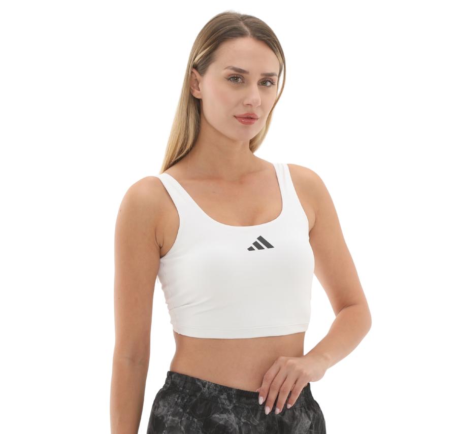 adidas Optıme Bra Tank Kadın Büstiyer Beyaz adidas Optıme Bra Tank Kadın Büstiyer Beyaz