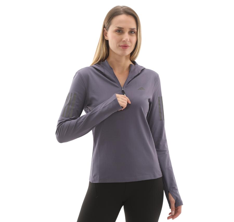 adidas Otr B Wın Hz Kadın Sweatshirt Mor adidas Otr B Wın Hz Kadın Sweatshirt Mor