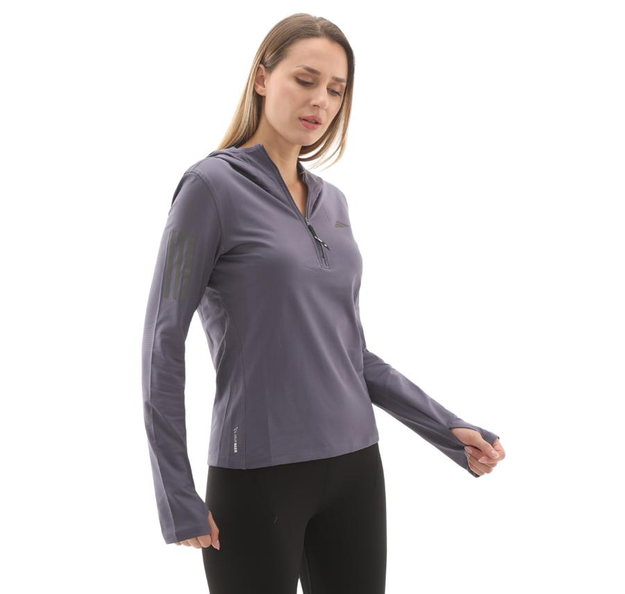 adidas Otr B Wın Hz Kadın Sweatshirt Mor adidas Otr B Wın Hz Kadın Sweatshirt Mor