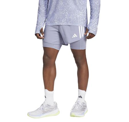 adidas Otr E 3S 2In1 S Erkek Şort Ve Kapri Gri