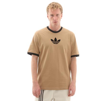 adidas Oversize Tee Erkek T-Shirt Krem adidas Oversize Tee Erkek T-Shirt Krem