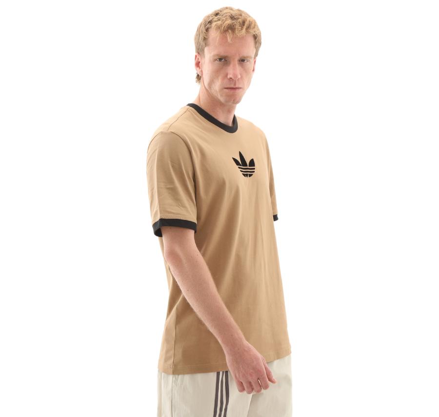 adidas Oversize Tee Erkek T-Shirt Krem adidas Oversize Tee Erkek T-Shirt Krem