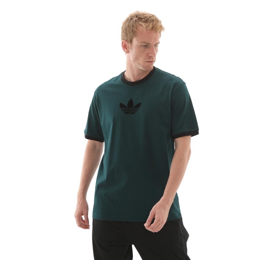 adidas Oversize Tee Erkek T-Shirt Yeşil adidas Oversize Tee Erkek T-Shirt Yeşil