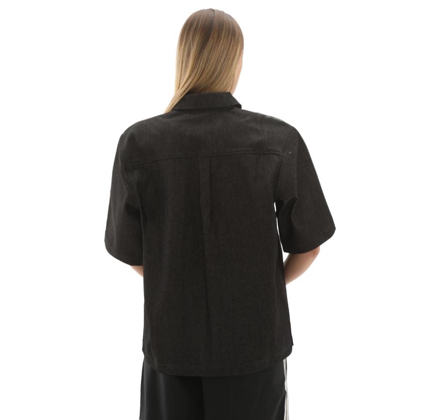 adidas P Ess Denım Ss Kadın Ceket Siyah adidas P Ess Denım Ss Kadın Ceket Siyah