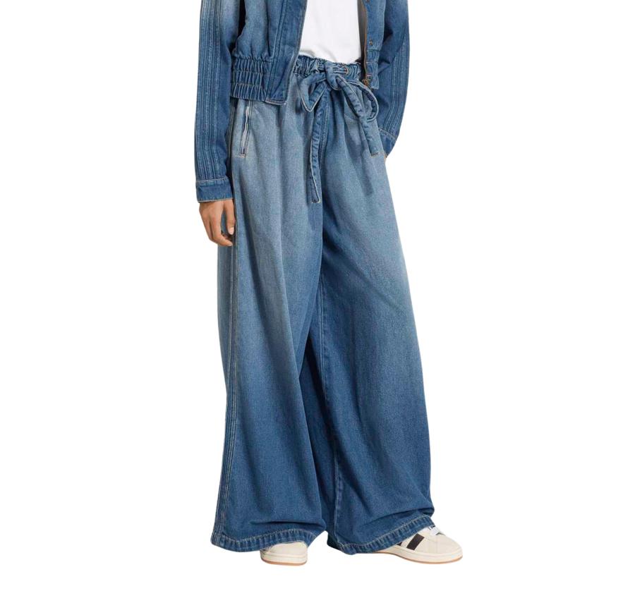 adidas P Ess Denım Tp Kadın Pantolon Mavi adidas P Ess Denım Tp Kadın Pantolon Mavi