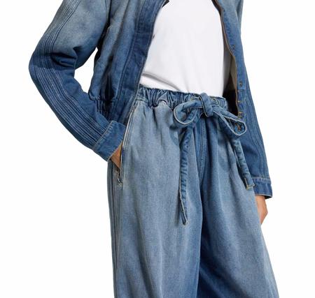 adidas P Ess Denım Tp Kadın Pantolon Mavi