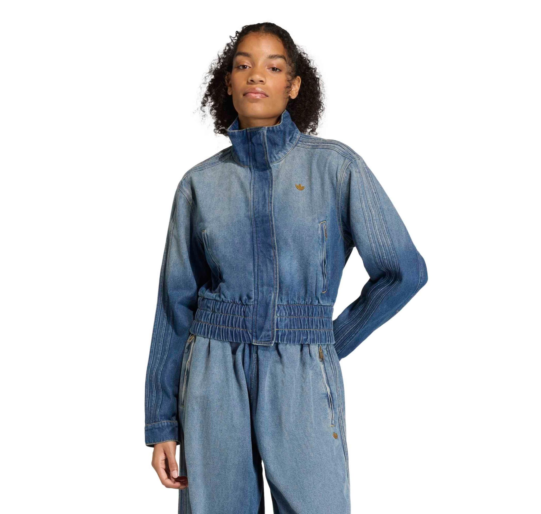 Женская куртка adidas P Ess Denim Tt