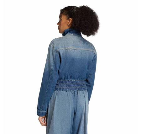 adidas P Ess Denım Tt Kadın Ceket Mavi