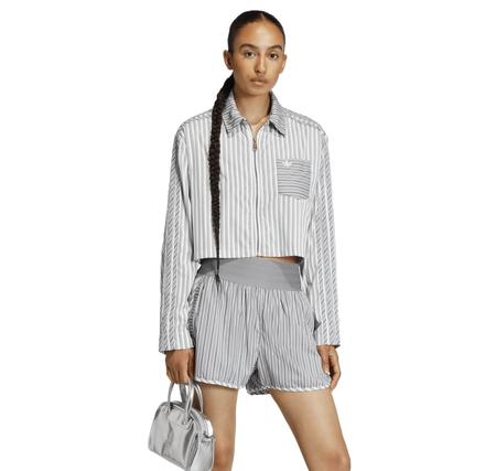 adidas P Ess Shı Kadın Gömlek Gri