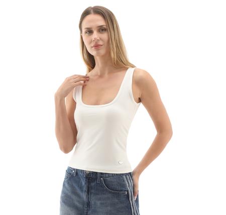 adidas P Ess Tank Top Kadın T-Shirt Beyaz
