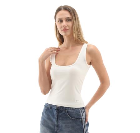 adidas P Ess Tank Top Kadın T-Shirt Beyaz