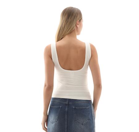 adidas P Ess Tank Top Kadın T-Shirt Beyaz