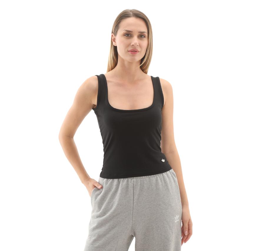 adidas P Ess Tank Top Kadın T-Shirt Siyah adidas P Ess Tank Top Kadın T-Shirt Siyah