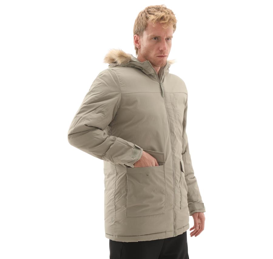adidas Paverıc Fur Par Erkek Mont Gri adidas Paverıc Fur Par Erkek Mont Gri