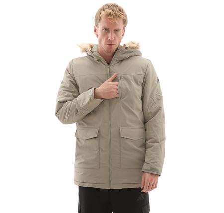 adidas Paverıc Fur Par Erkek Mont Gri