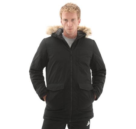 adidas Paverıc Fur Par Erkek Mont Siyah adidas Paverıc Fur Par Erkek Mont Siyah