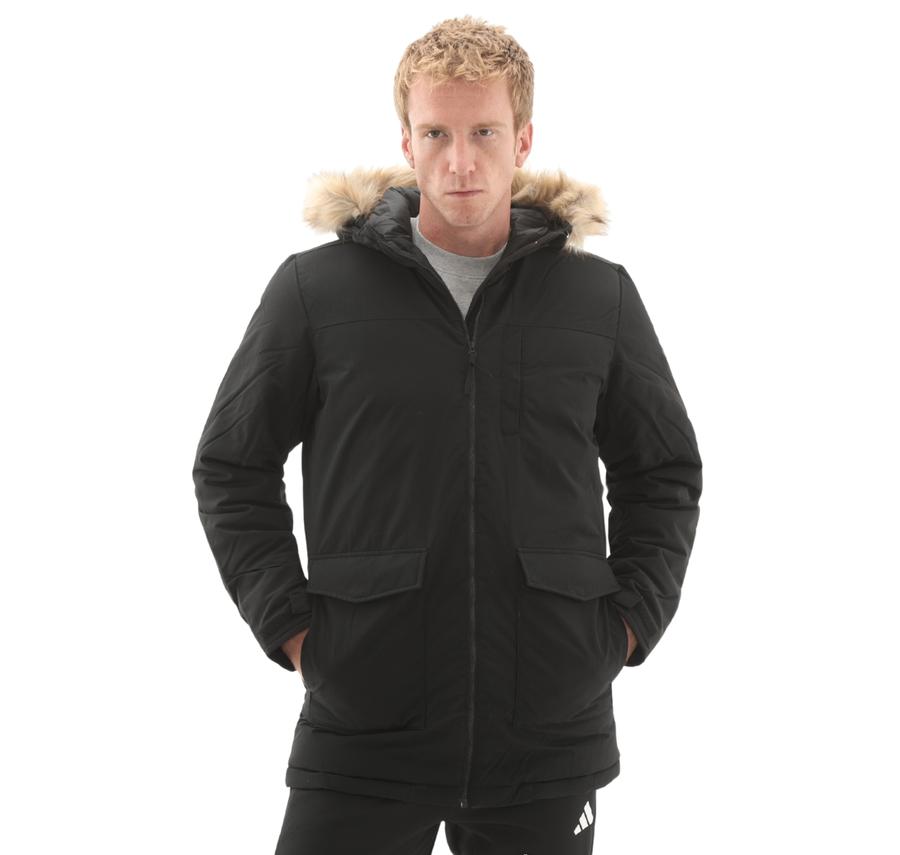 adidas Paverıc Fur Par Erkek Mont Siyah adidas Paverıc Fur Par Erkek Mont Siyah