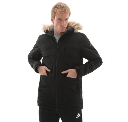adidas Paverıc Fur Par Erkek Mont Siyah adidas Paverıc Fur Par Erkek Mont Siyah