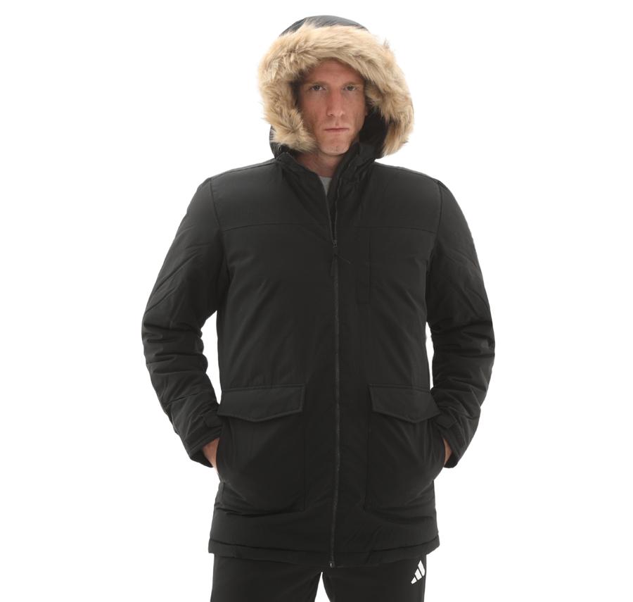 adidas Paverıc Fur Par Erkek Mont Siyah adidas Paverıc Fur Par Erkek Mont Siyah