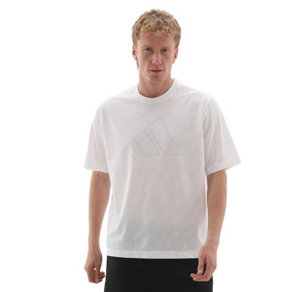 adidas Pl Es Mesh T Erkek T-Shirt Beyaz adidas Pl Es Mesh T Erkek T-Shirt Beyaz