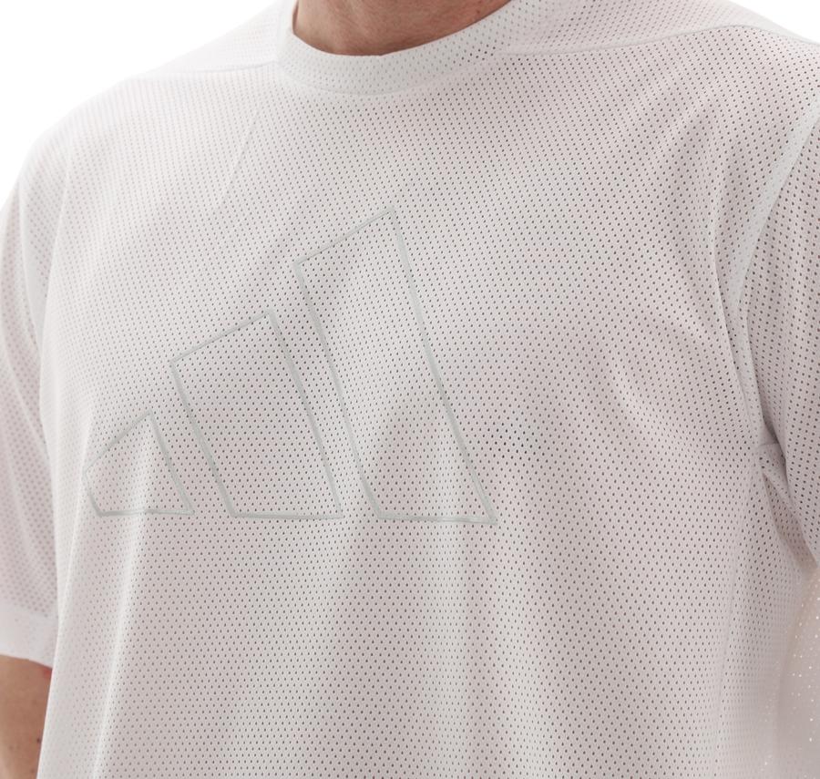 adidas Pl Es Mesh T Erkek T-Shirt Beyaz adidas Pl Es Mesh T Erkek T-Shirt Beyaz