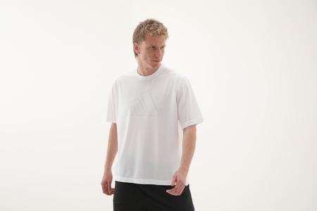 adidas Pl Es Mesh T Erkek T-Shirt Beyaz